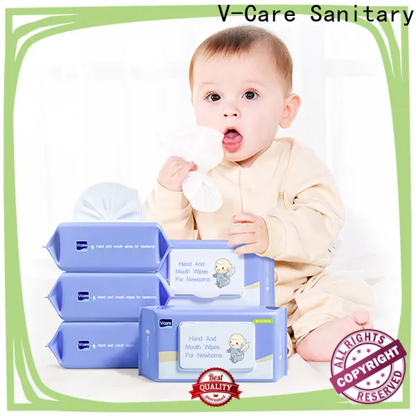 V-Care high-quality cleaning wet wipes supply for women 1