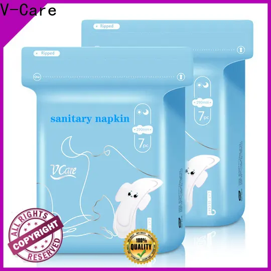 V-Care ultra thin good sanitary napkins supply for sale 1