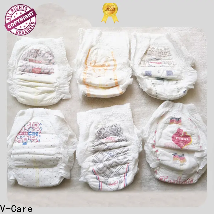 V-Care breathable best disposable baby diapers suppliers for sleeping 1