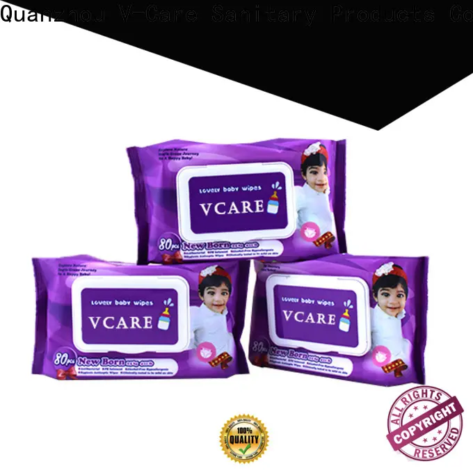 V-Care water wet wipes factory for adult 1