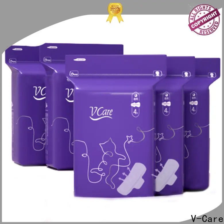 V-Care sanitary pads with custom services for women 1