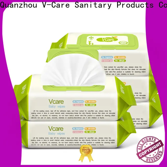 V-Care wet wipes manufacturer factory for baby 1