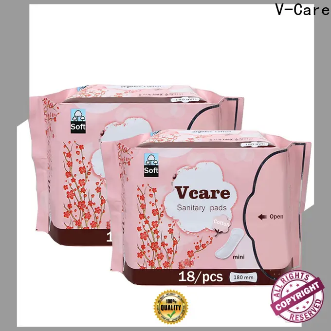 V-Care cheap sanitary pads factory for sale 1