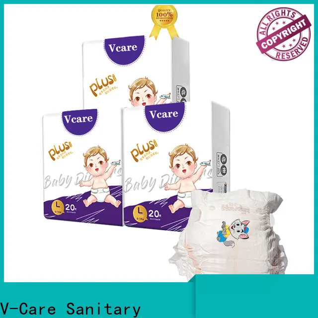 V-Care breathable cheap infant diapers manufacturers for sleeping 1