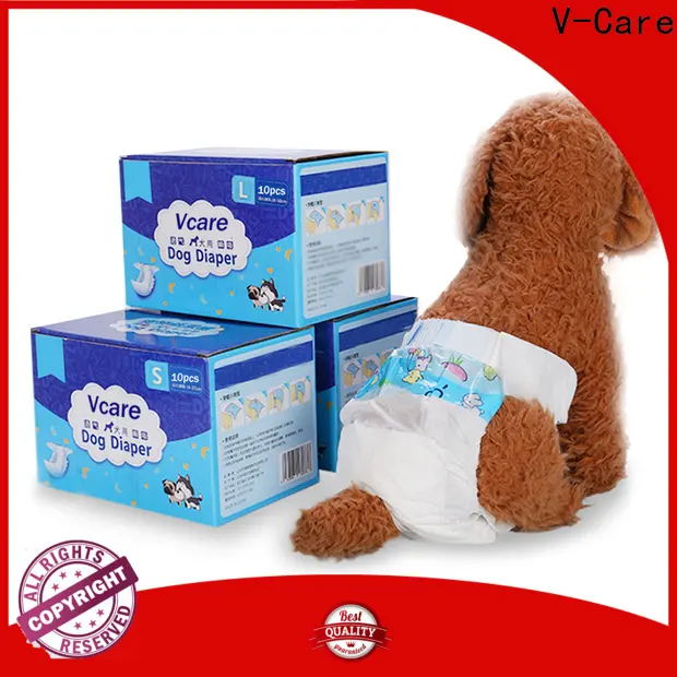 V-Care latest disposable pet diapers manufacturers for dogs 1