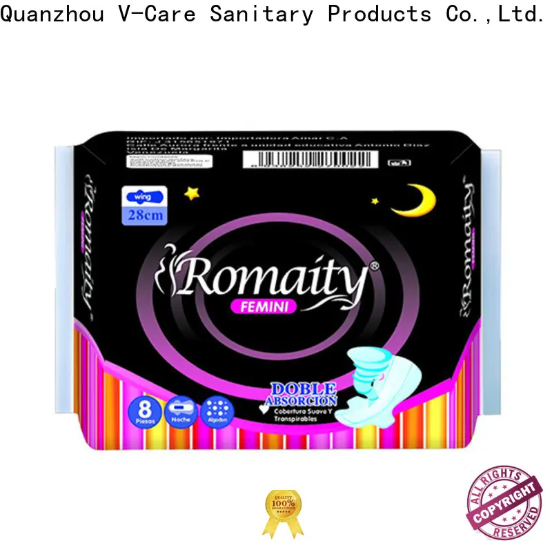 latest disposable sanitary napkins factory for ladies 1