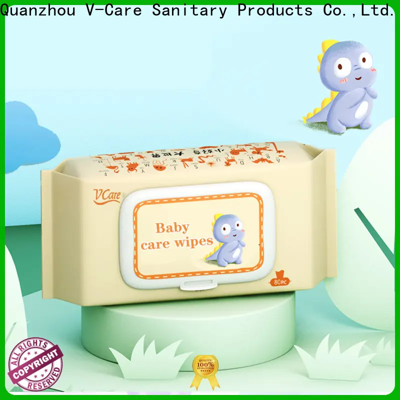 V-Care wholesale wet tissue wipes supply for baby 1