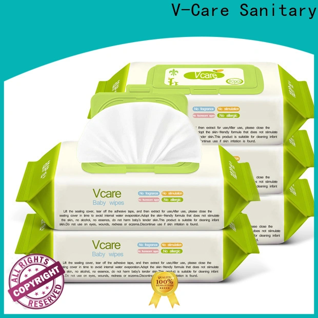 V-Care custom wet wipes supply for women 1
