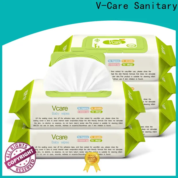 V-Care custom wet wipes supply for women 1