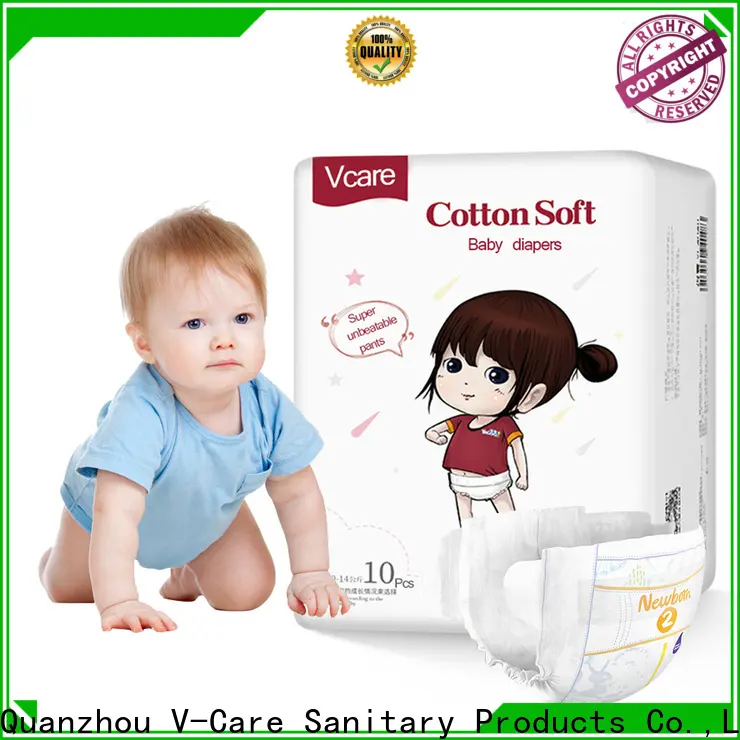 V-Care custom cheap infant diapers manufacturers for baby 1