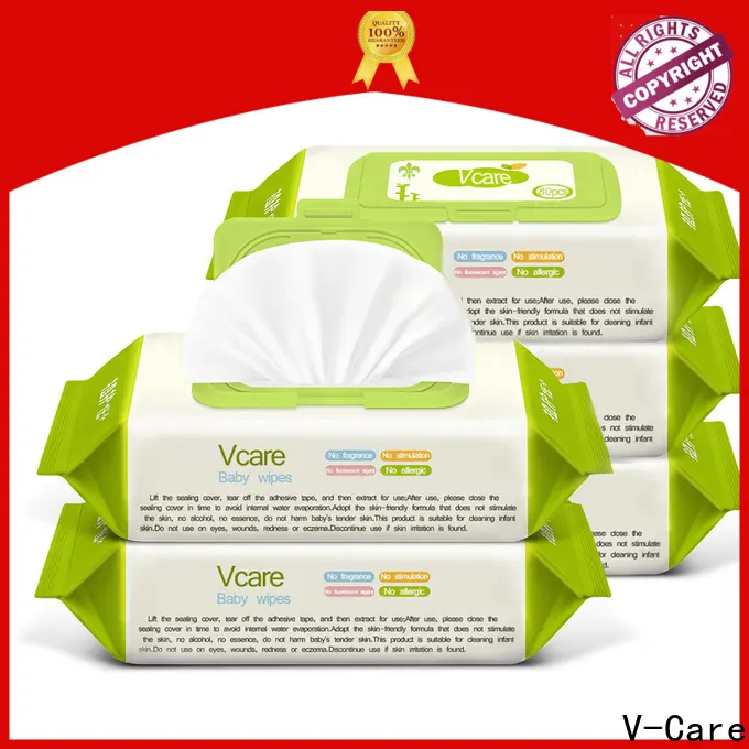 V-Care high-quality wet wipes wholesale manufacturers for baby 1