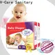 V-Care breathable new born baby diapers for business for baby 1