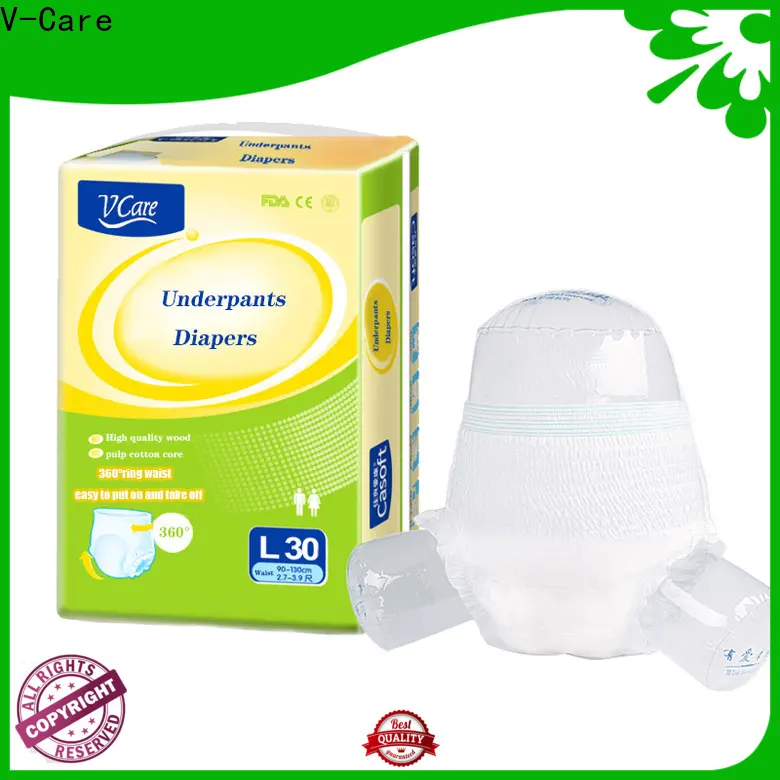 V-Care adult pull up diapers factory for sale1 1