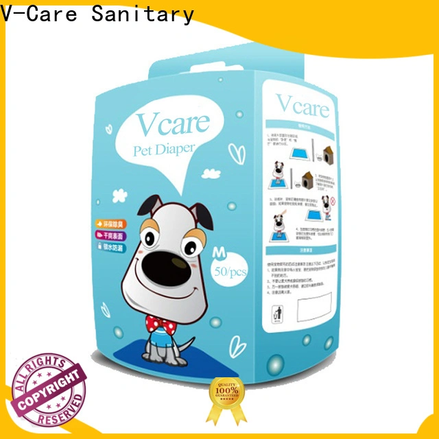 V-Care wholesale disposable pet diapers manufacturers for pets 1