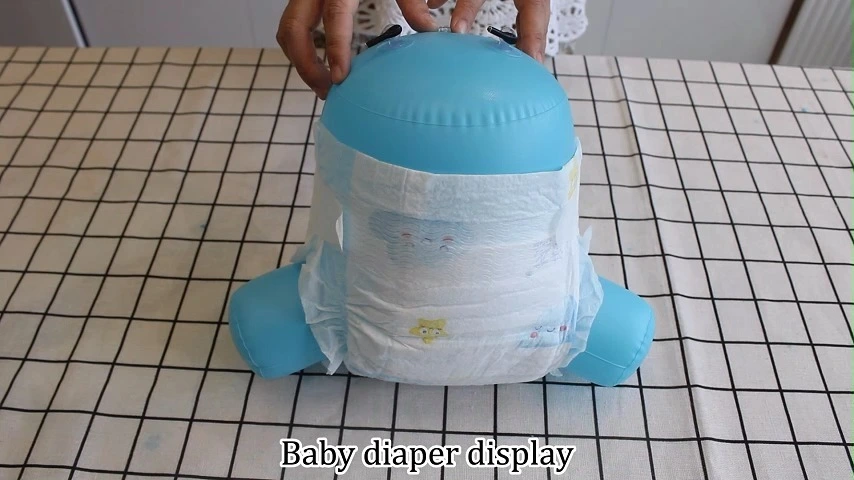 Manufacturer Wholesale Disposable Baby Diapers Pants Free Sample Cloth Diapers in Cute Plain Style for Babies Use 1