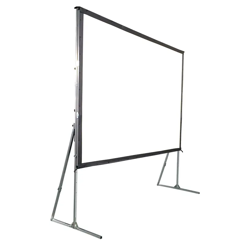 XY Screens outdoor pull down projector screen factory price for square 3
