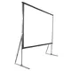 XY Screens outdoor pull down projector screen factory price for square 3