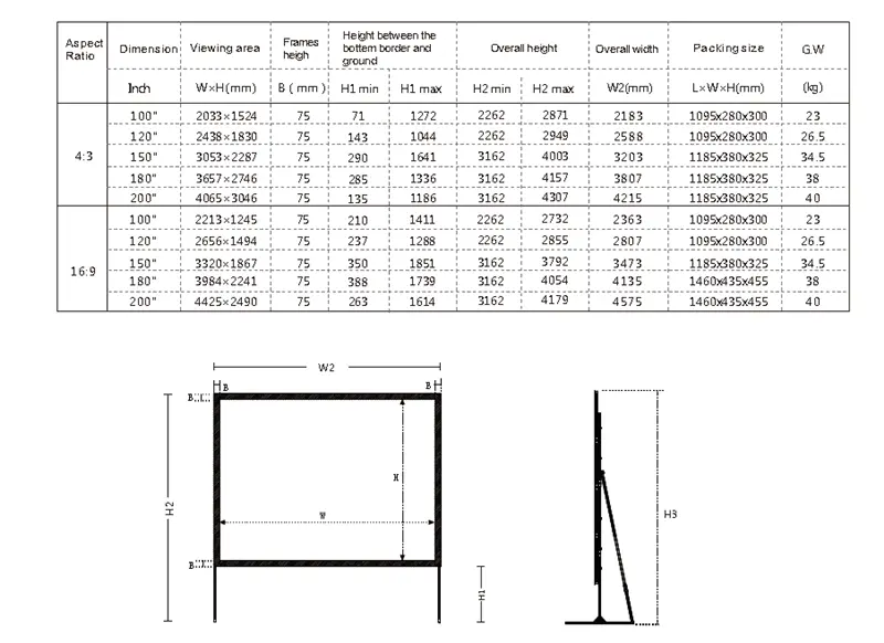XY Screens outdoor pull down projector screen factory price for square 10