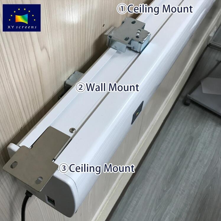 XY Screens intelligent Motorized Projection Screen wholesale for home 7