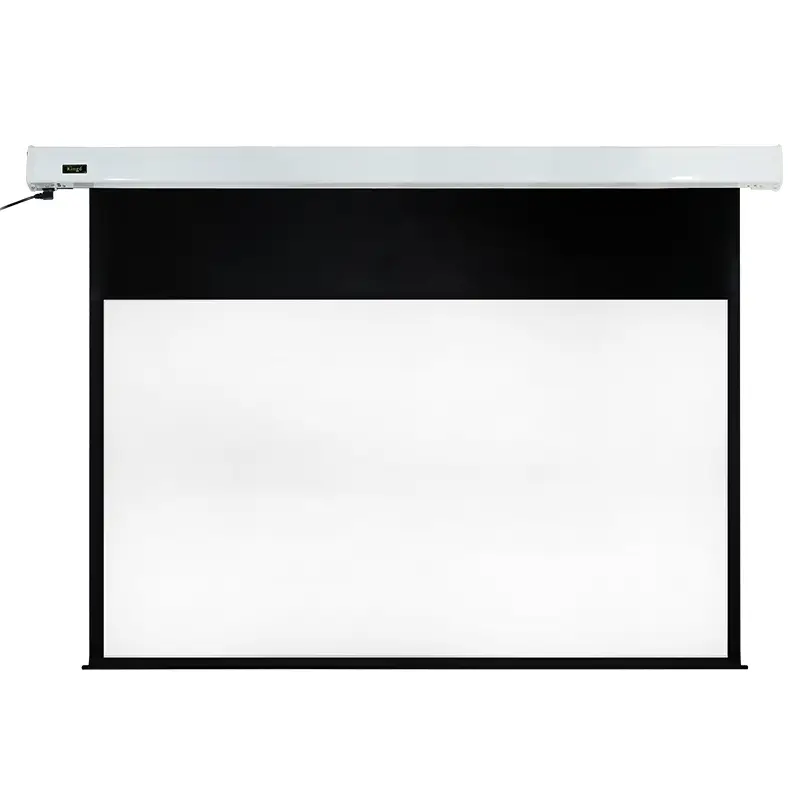Iron Intelligent Motorized Projection Screen SC83 Series 1