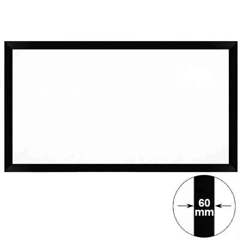 KTV/ Mini Cinema Fixed Frame Projector Screen HK60B Series 1
