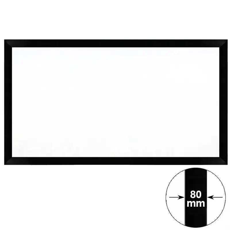 HD Home Theater Fixed Frame Projector Screen  HK80B Series 1