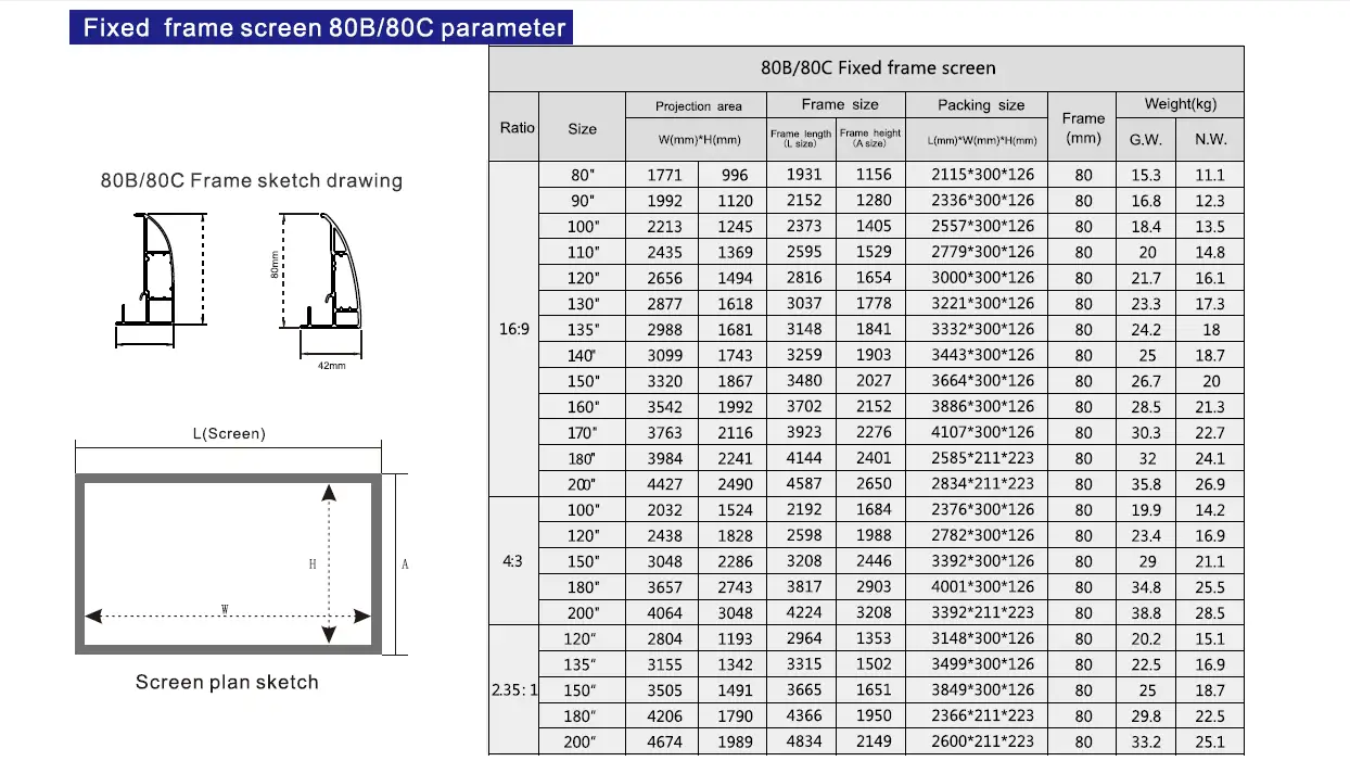XY Screens movie projector screen wholesale for office 6