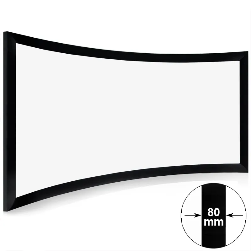 mini curved projector screen supplier for household 1