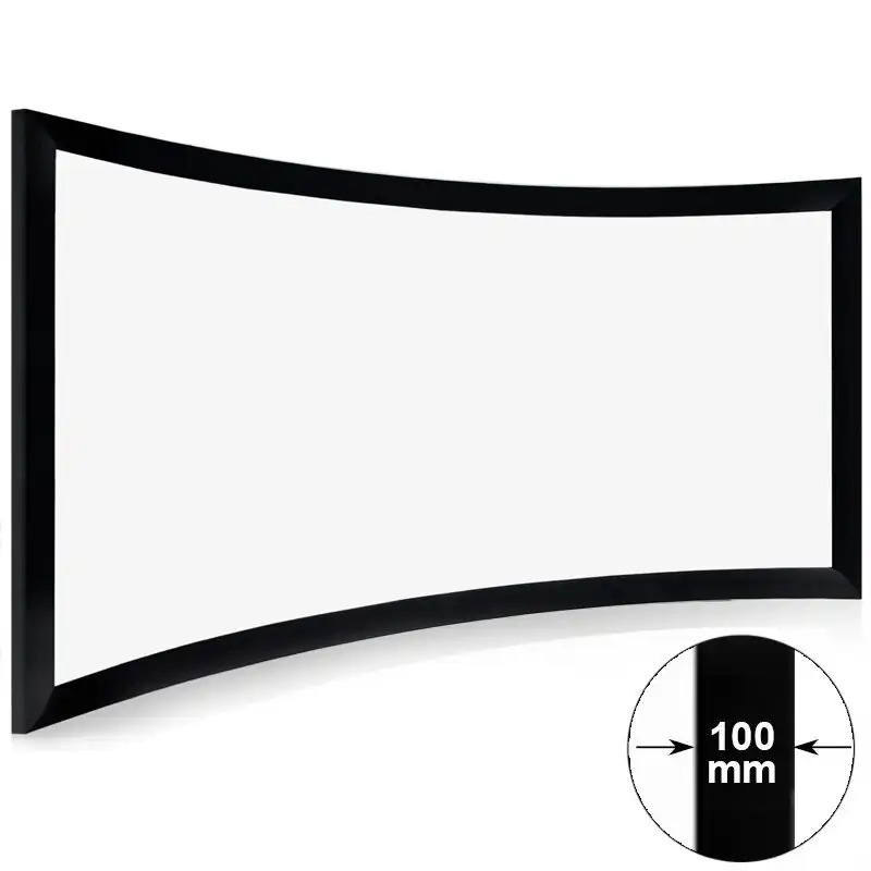Curved Widescreen Projector Screen CHK100C Series 1