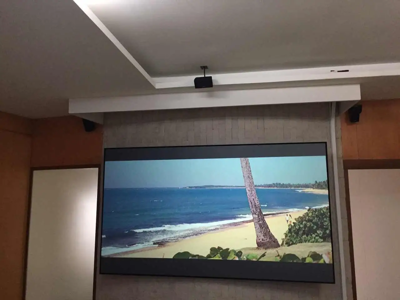 XY Screens slim Ambient Light Rejecting Projector Screen personalized for household 7