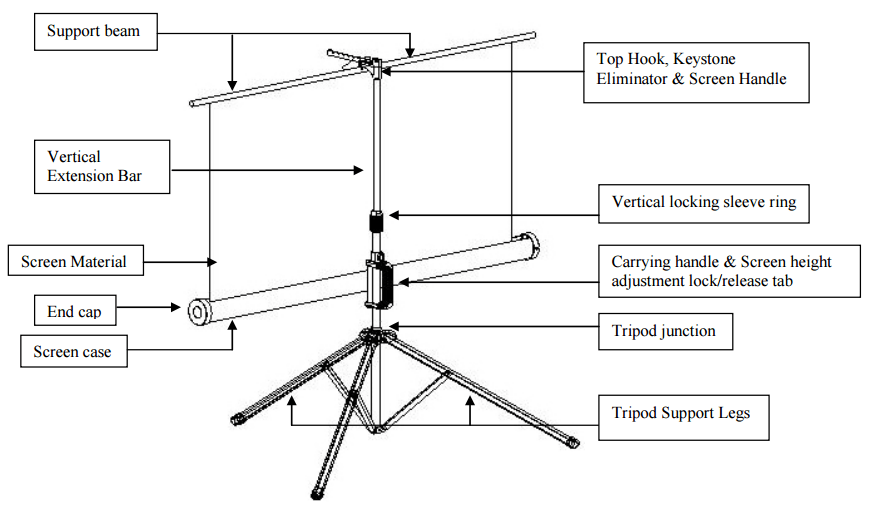 adjustable tripod screen wholesale for meeting 6