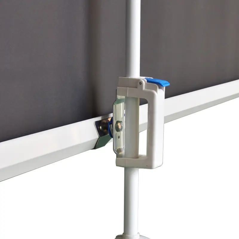 XY Screens standard tripod screen personalized for meeting room 3