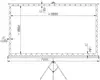 XY Screens portable tripod screen factory price for office 7