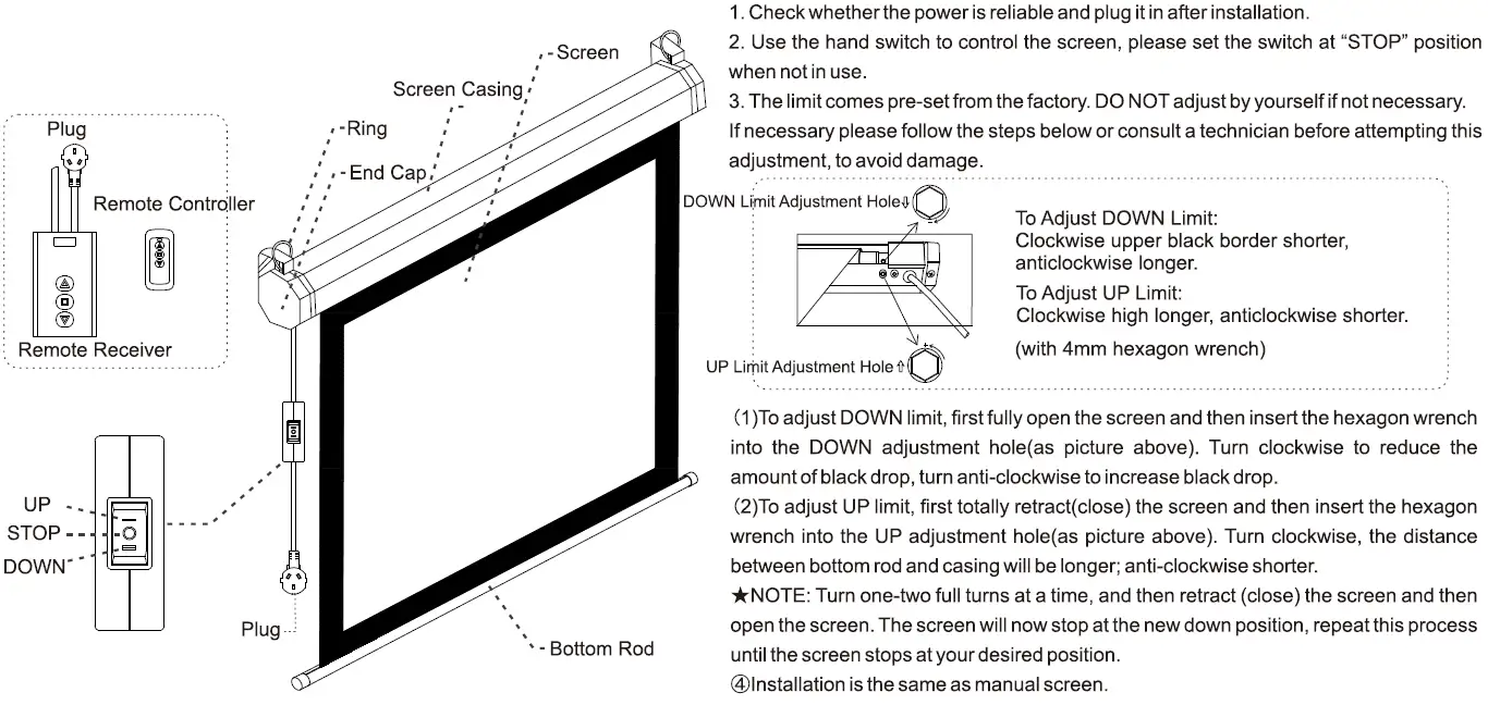 XY Screens advanced drop down projector screen design for students 5