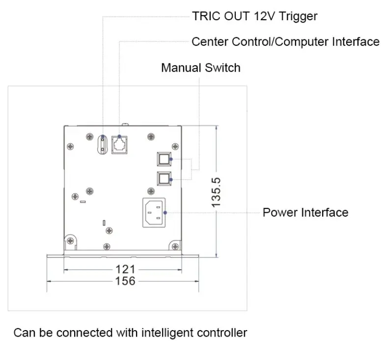 In-Ceiling Electric Projector Screen HCL1 5