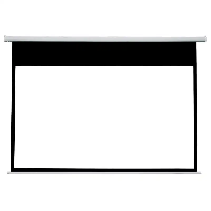 Electric Drop Down Movie Screen Cheap HD Projector Screen RSC64 1