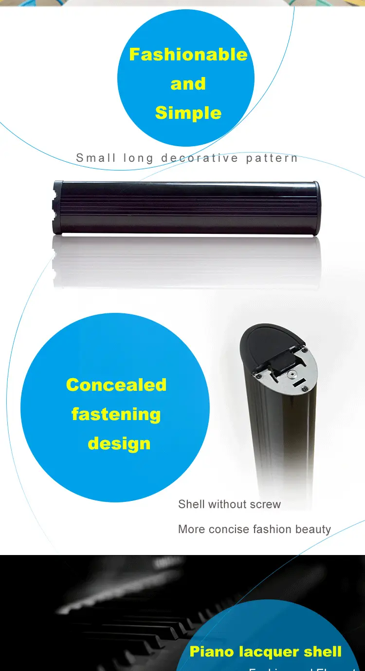 curved projector screen size factory price for household 3