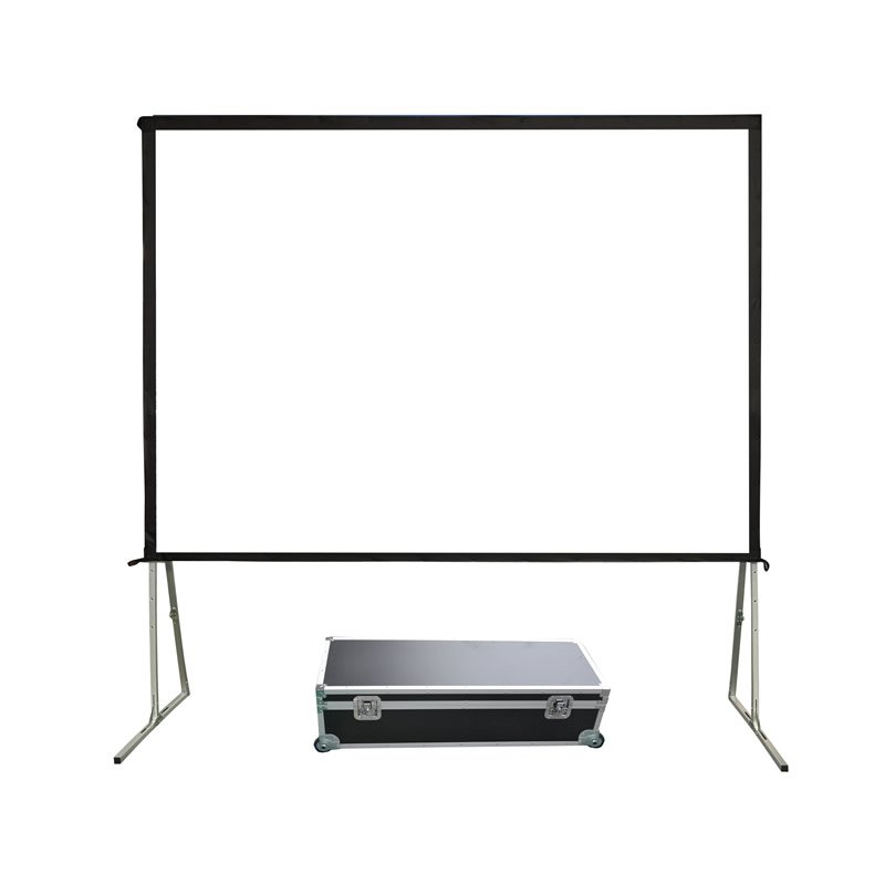 80-400 Inch Portable Fast Folding Projection Screen for Outdoor FF1 Series 1