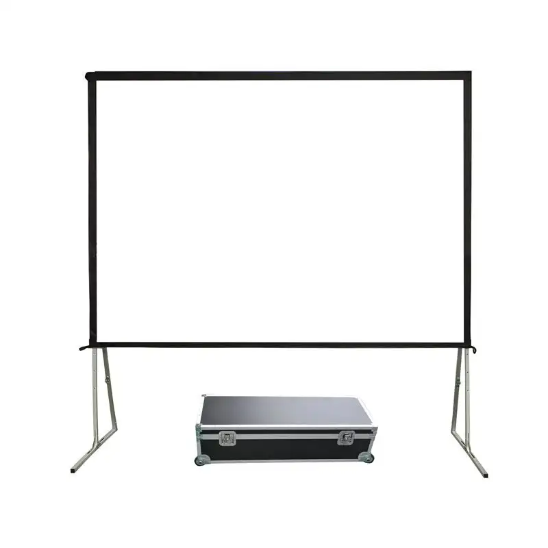 80-400 Inch Portable Fast Folding Projection Screen for Outdoor FF1 Series 1