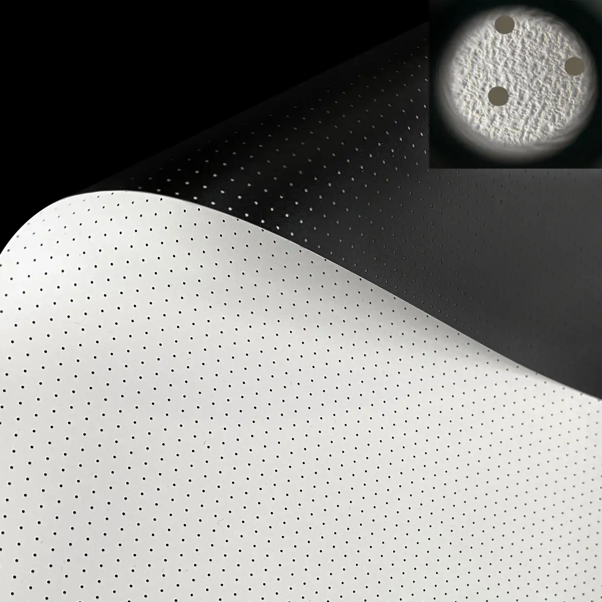 4K Perforating Acoustically Transparent Fabric Sound Max6 WF1 1