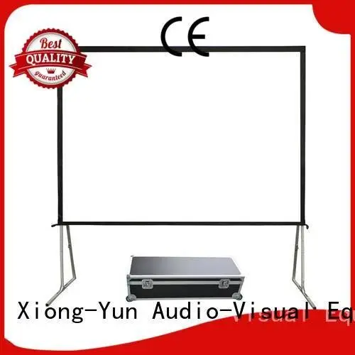 Hot outdoor pull down projector screen outdoor projector screen XY Screens 1
