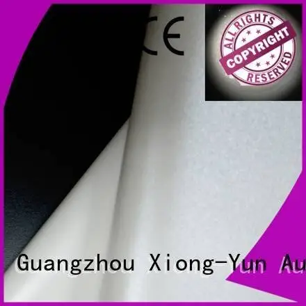 XY Screens Brand front and rear fabric 1