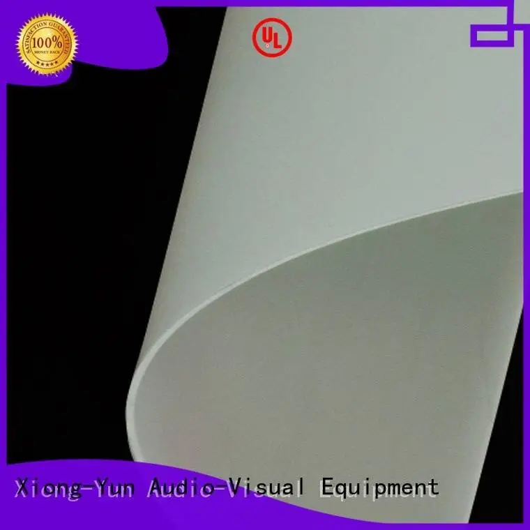 XY Screens Front and rear portable projector screen 1