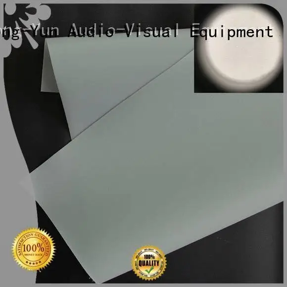 Front and rear portable projector screen 1