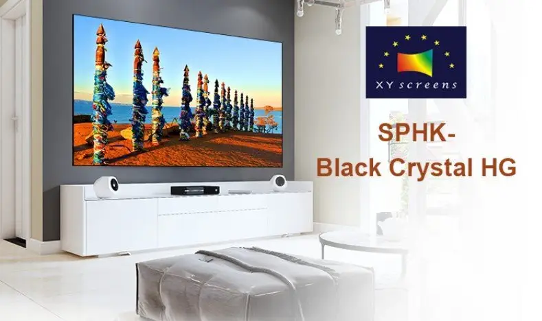 XY Screens hg Ambient Light Rejecting Projector Screen zhk100bblack projector 2