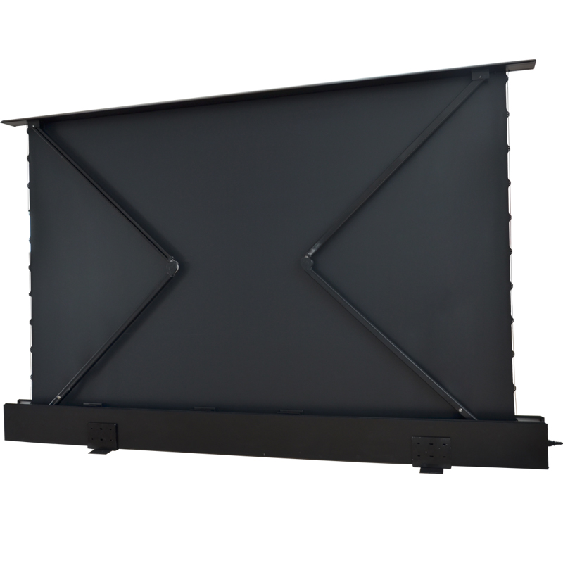 Best Electric Floor Rising Projector Screen Edl-pu Manufacture