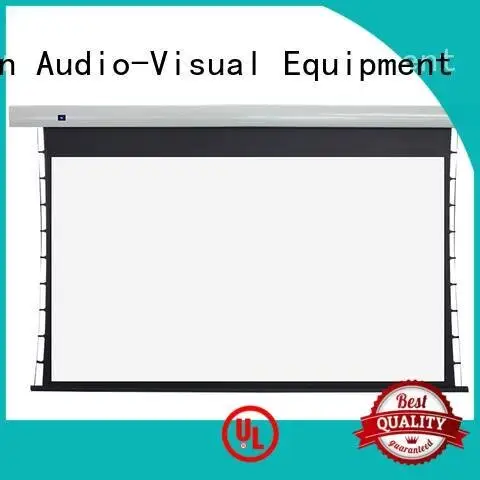 tab tensioned electric projector screen XY Screens 1