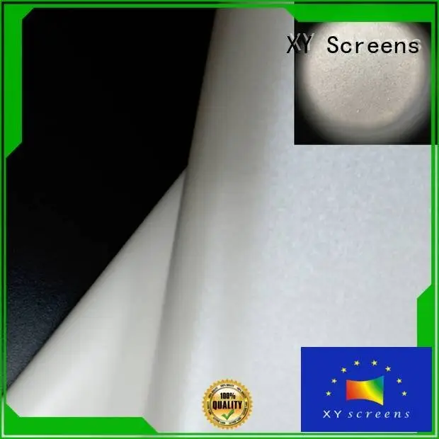 HD home theater projection screens with soft PVC fabric 1