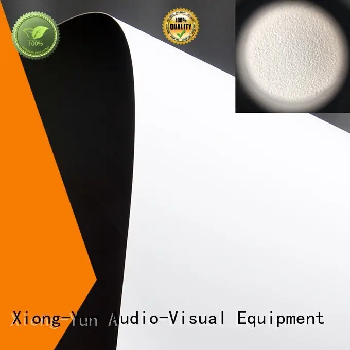 XY Screens HD home theater projection screens with soft PVC fabric2 1