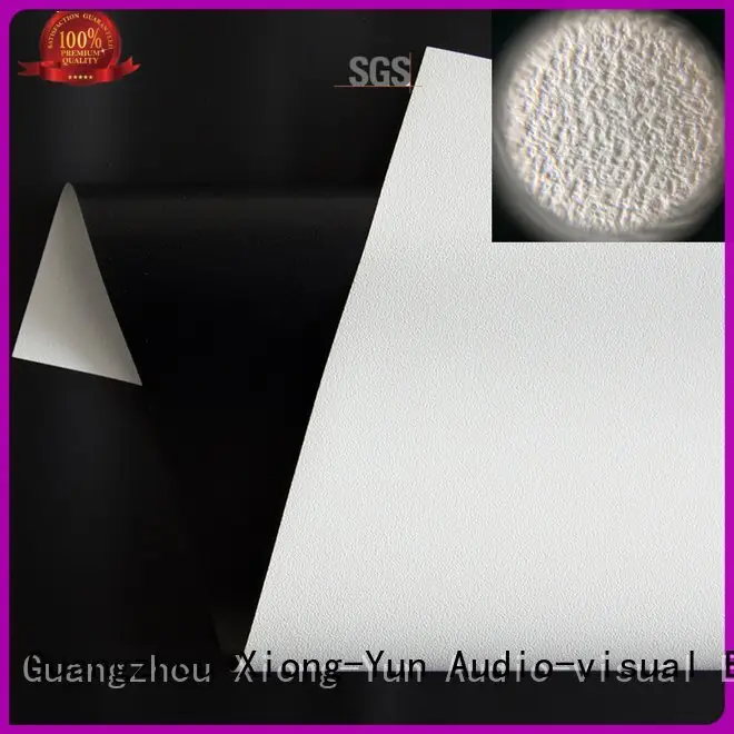 HD home theater projection screens with soft PVC fabric front and rear fabric XY Screens1 1